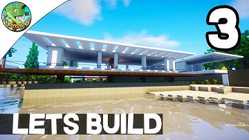 Minecraft Laten we een modern huis bouwen E03 door andyisyoda