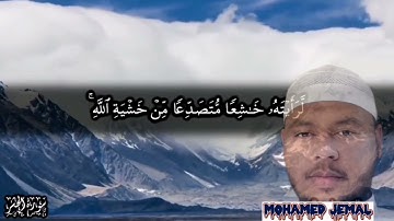 بعض الايات من سورة الحشر