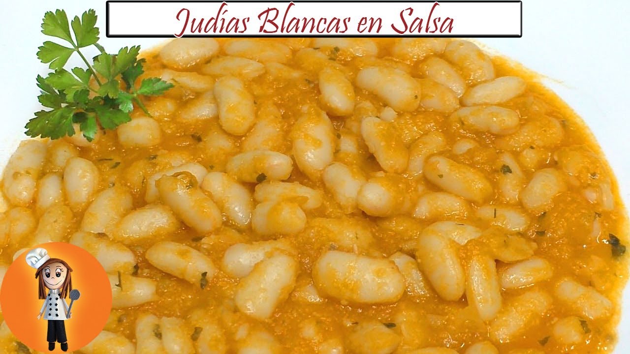Judías Blancas en Salsa Receta de Cocina en Familia YouTube