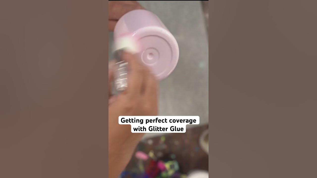 Applying Glitter with Crystalac Glitter Glue 