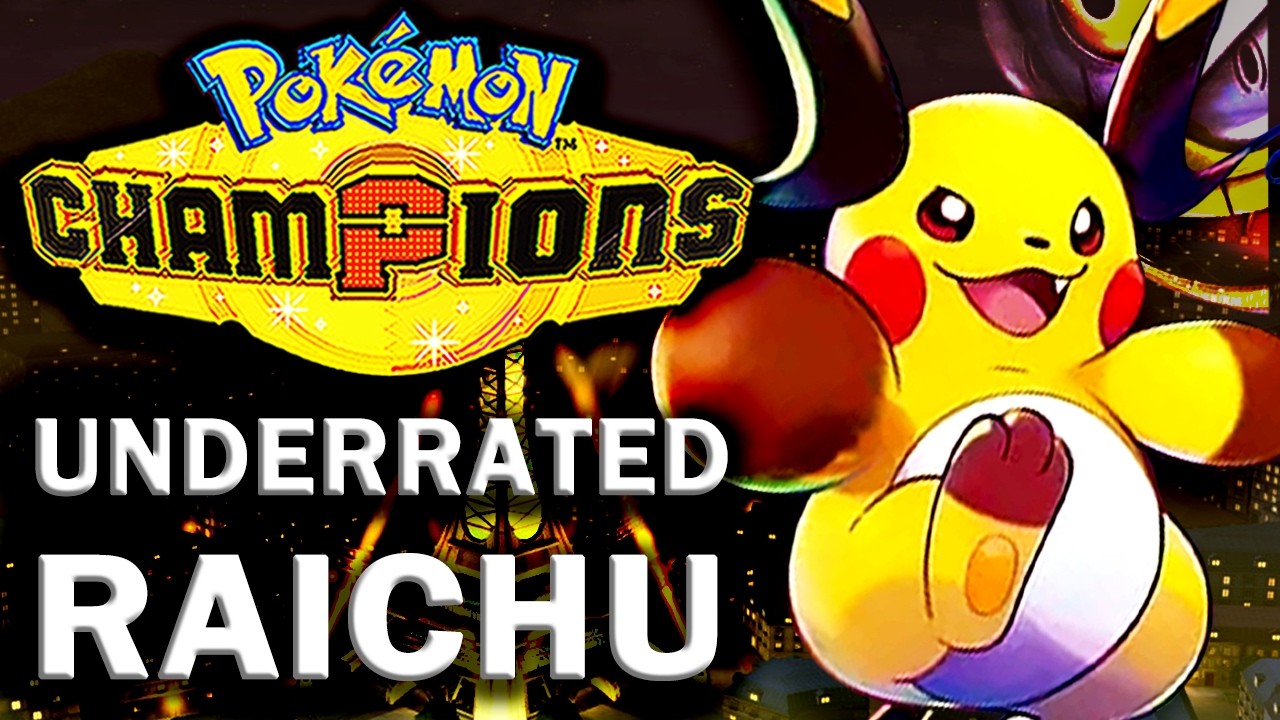 We Found the BEST Mega Raichu X Team in Pokémon Champions - YouTube