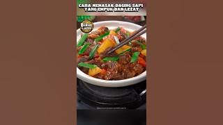 How to Cook Tender and Delicious Beef #homecooking #stir-friedmeat #stewedmeat