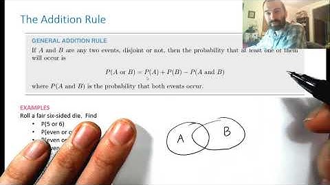 Probability Part 2 - Complement, Addition, and Multiplication Rules