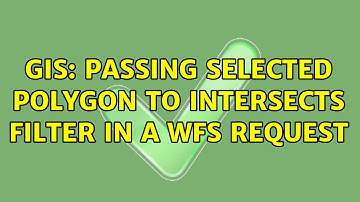 GIS: Passing selected polygon to INTERSECTS filter in a WFS request
