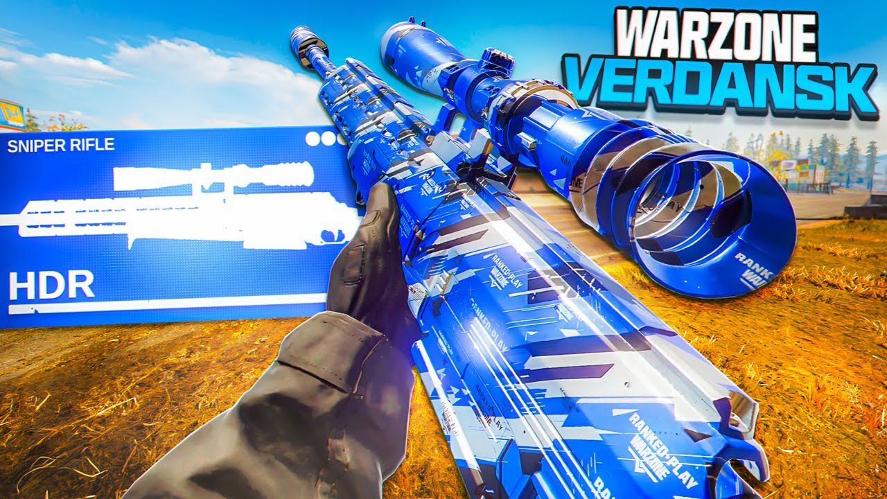 the BEST ONE SHOT SNIPER CLASS in VERDANSK WARZONE! (HDR LOADOUT) - YouTube