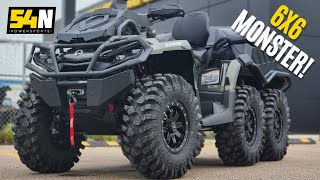 Absolute Unit! Custom Can-Am 6x6 1000 Build.