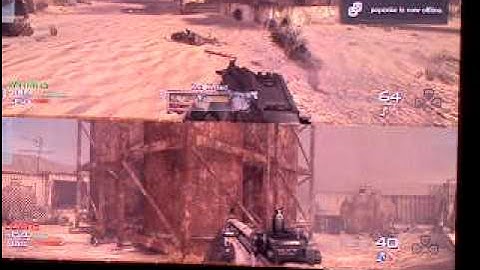 mw2 1v1 split screen