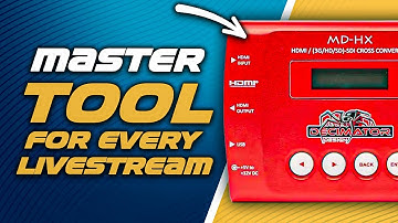 Decimator MD-HX (Tutorial) - The ONE Livestream Tool For Pros