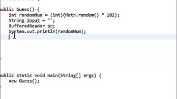 Java Programming - Guessing Game Part 2 - Galbraith