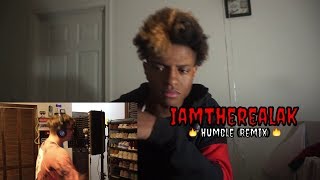 iamtherealak-HUMBLE (REMIX)| Reaction