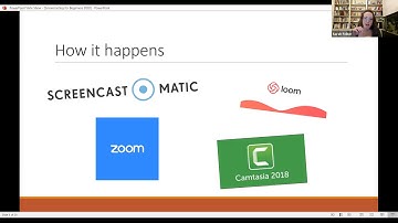 Screencasting for Beginners: Enhancing your Online Classroom with Video Feedback