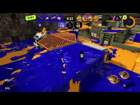 バレルスピナー 曲射によるキル スプラトゥーン３ ショート動画