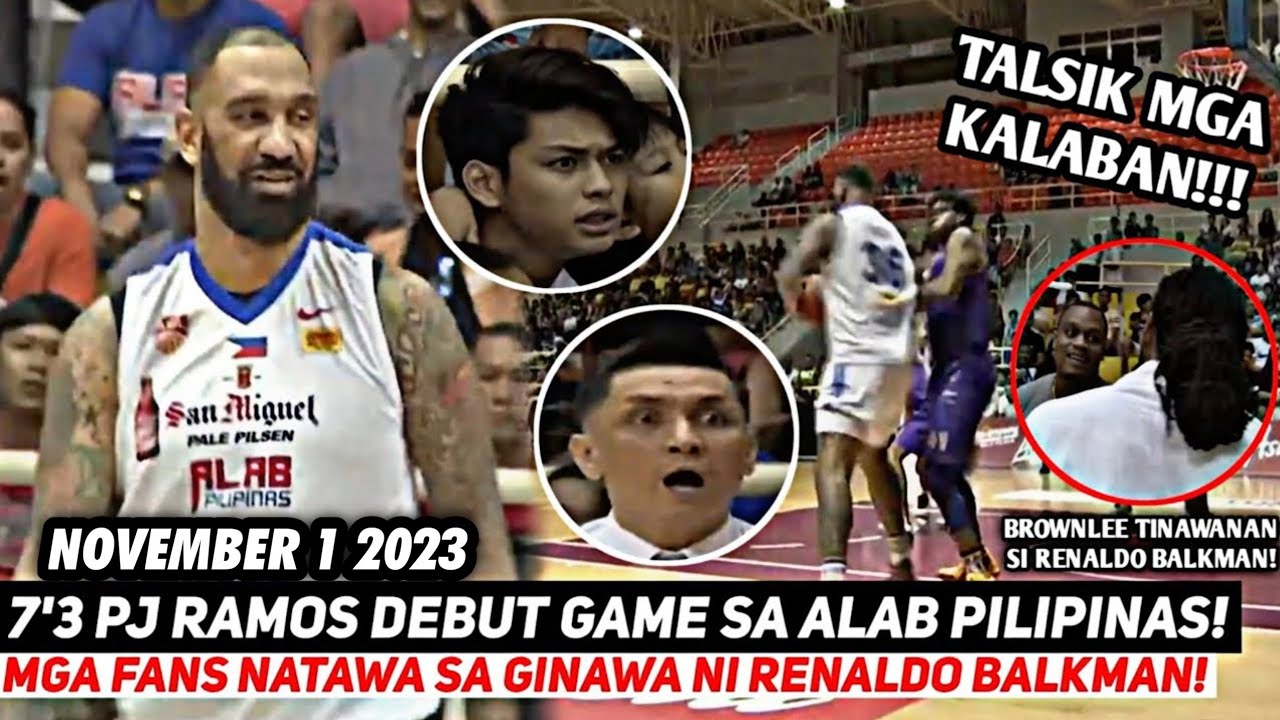 NAGULAT ANG LAHAT SA LAKI NG HIGANTENG SI PJ RAMOS! | TALSIK MGA KALABAN | Indonesia vs Philippines