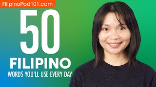 50 Filipino Words You'll Use Every Day - Basic Vocabulary #45