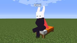 Minecraft Jenny Mod Ellie new Skin With all animations showcase