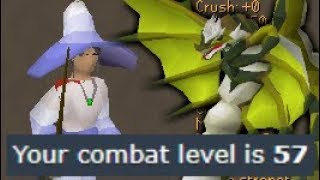 I went to Zulrah on my Level 57 Ironman.....