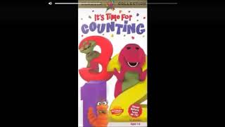 Barney it’s time for counting credits low pitch