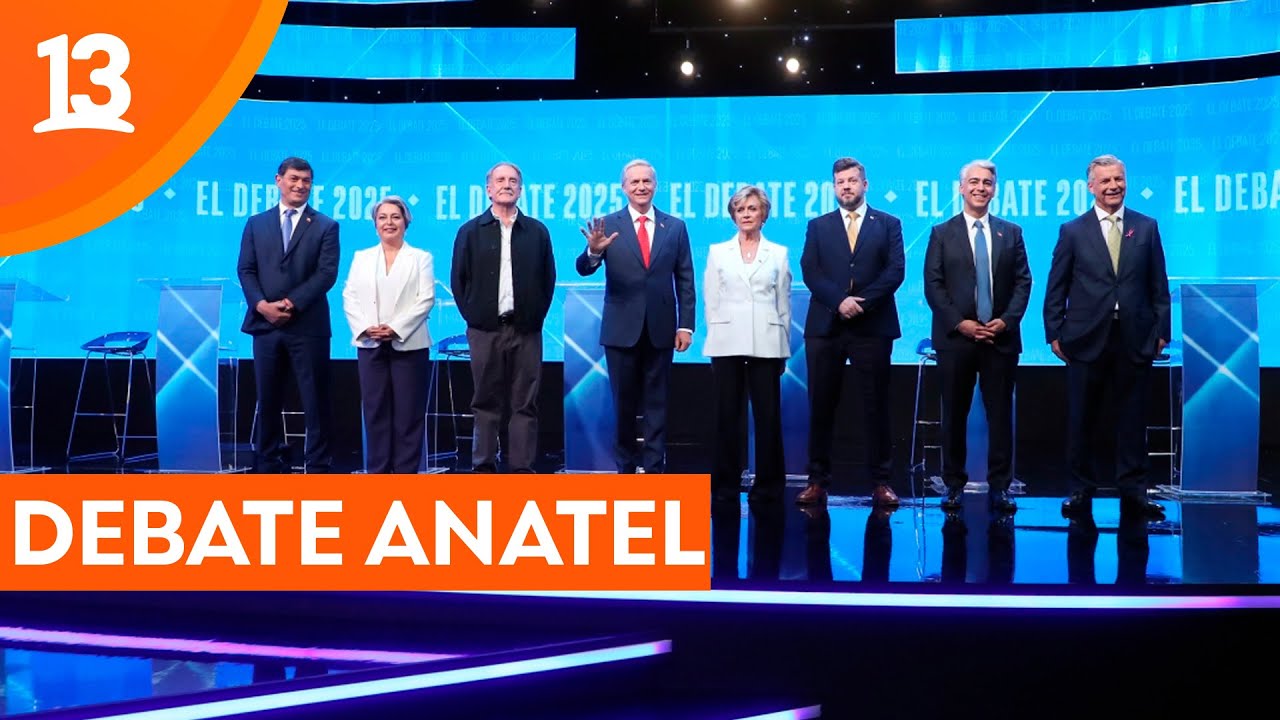 EN VIVO: Debate presidencial ANATEL 2025