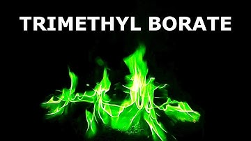 Making a Liquid that Burns with a Green Flame - Trimethyl Borate