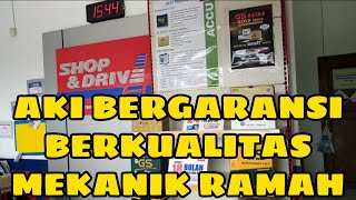 PELAYANAN SHOP AND DRIVE MEMUASAKAN AKI MOBIL BAGUS, KARYAWAN RAMAH #SHOPANDDRIVE #GANTIAKI #CEKAKI