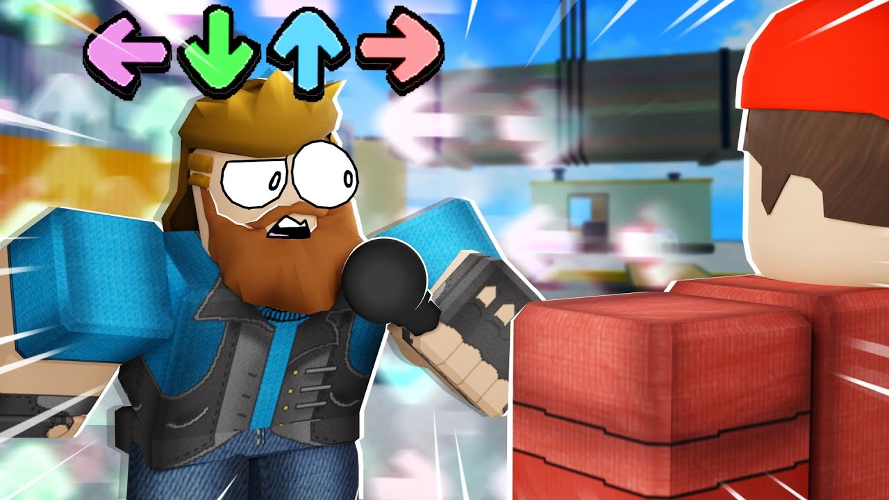 they added friday night funkin to arsenal... (Arsenal Roblox)