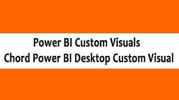 Power BI Custom Visuals - Chord Power BI Desktop Custom Visual