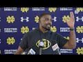 Fall Practice Press Conference (8.6.25) | Notre Dame Football