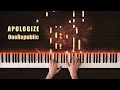 OneRepublic Apologize Piano Cover