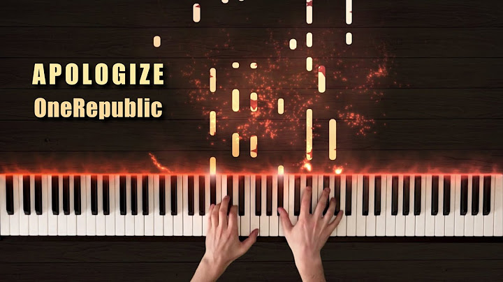 Apologize Piano version - Piano performance video thumbnail