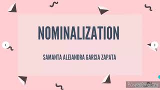 Nominalization, Activity 5