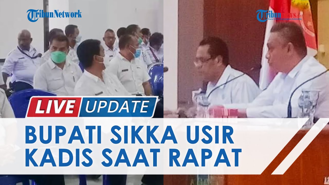 Momen Bupati Sikka Ngamuk dan Usir Kadis Ketahanan Pangan, Diduga Gara-gara Main Ponsel saat Rapat