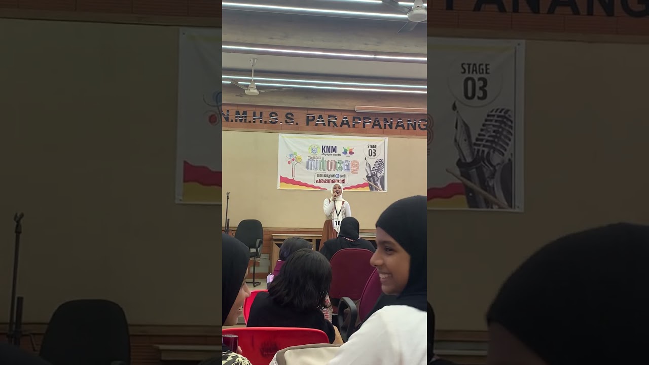 മാപ്പിളപ്പാട്ട് വേദിയിൽ മനം കവർന്ന മാപ്പിളപ്പാട്ട് 🥰🥰