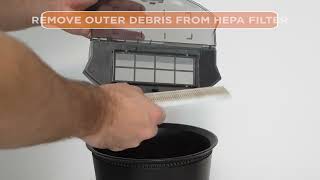 Black & Decker ROBOSERIES (BDRV1) - Dustbin & Filter Maintenance