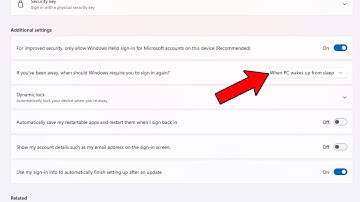 How To Require or Disable Sign In After Sleep in Windows 11