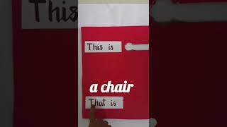 English tlm, this and that #ennumezhuthum #tlm #teaching