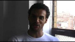 Marcus Patrick talks about Violet Tendenices # Gay Movie