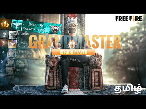 Free Fire Live CSR Grandmaster Push | Tamil Squad on Region | RD Wolf999