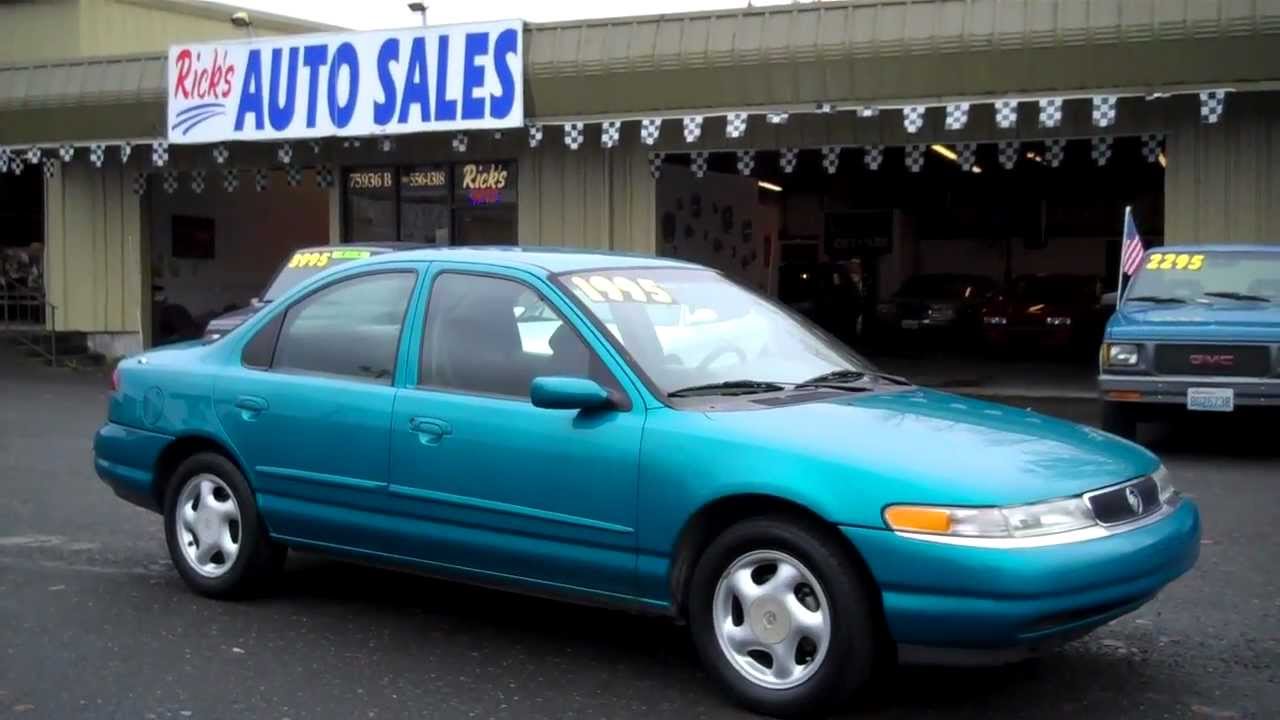 1996 MERCURY MYSTIQUE SOLD!!! - YouTube