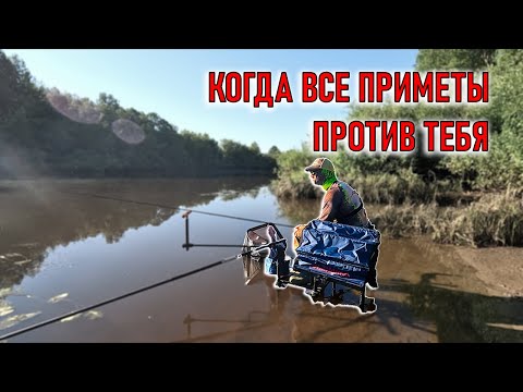 Когда все приметы против Лёши ; фидер на Днепре
