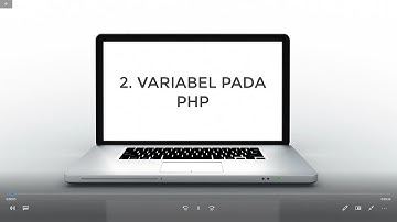 2. Variabel Pada PHP