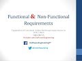 functional and nonfunctional requirements in software engineering in hindi / urdu