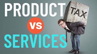 How is a product vs. service business treated differently by the IRS