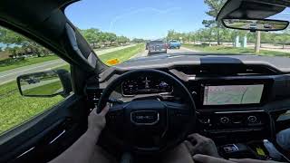 2024 GMC SIERRA AT4 X POV DRIVE AND WALKTHROUGH