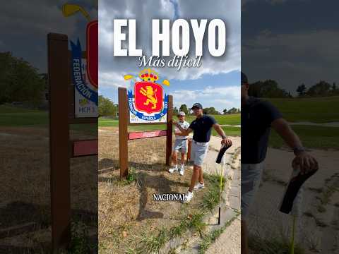 Jugamos el más difícil del Centro Nacional 🥶⛳️ #golf