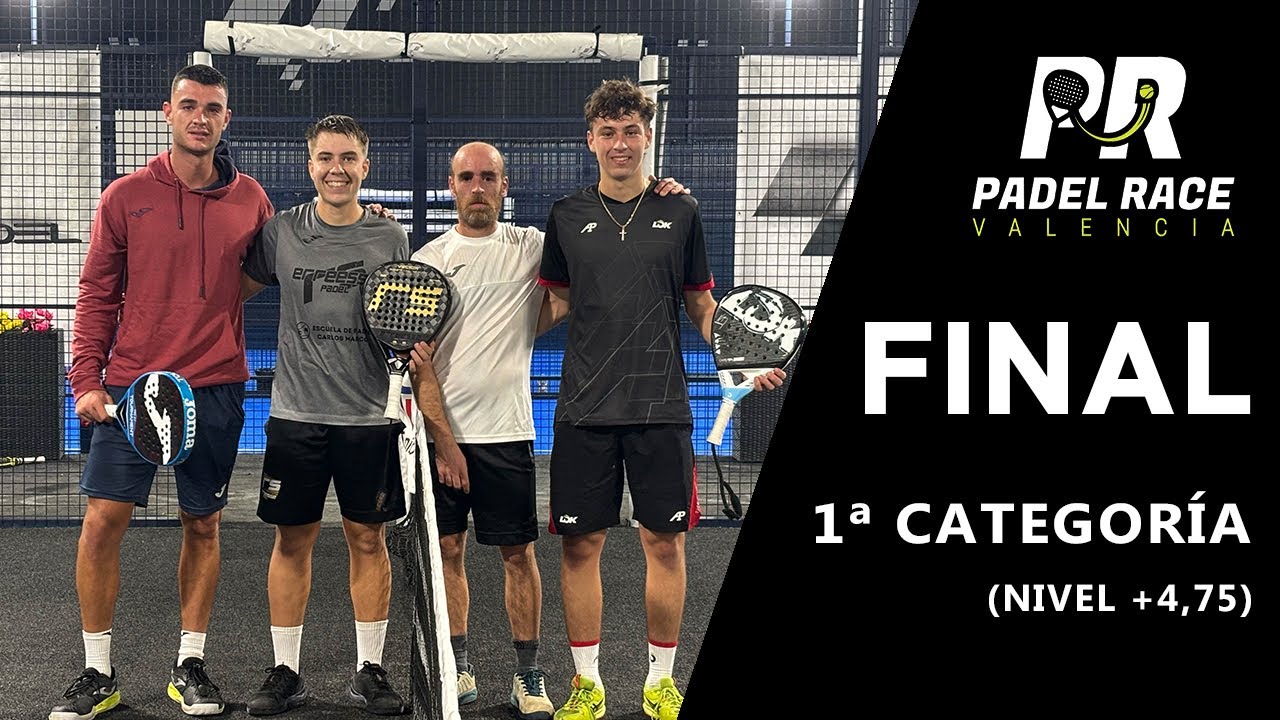 Final Torneo Padel Race 1ª Categoría 18/10/2025 Mengual/C.Gimeno VS Marko/Guti