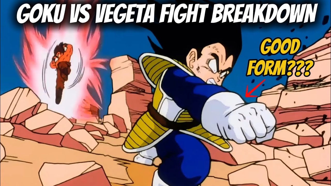GOKU VS VEGETA WAS HARD HITTING💯😤😭