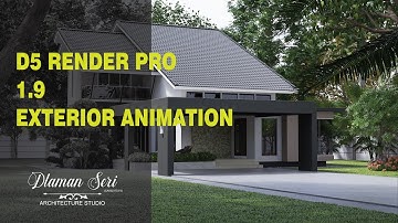 D5 RENDER PRO 1.9 - SIMPLE EXTERIOR SCENE