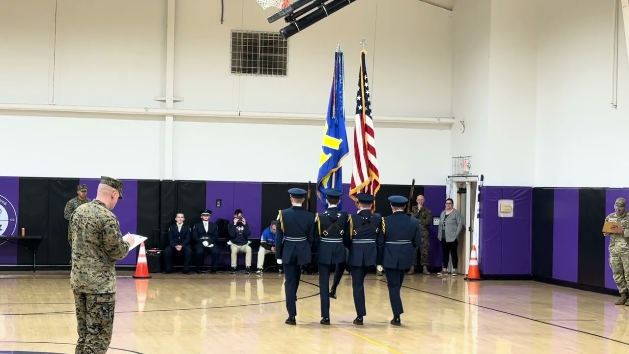 CR JROTC Color Guard 
