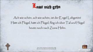 Lasst mich gehn (Heimgang) chords