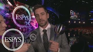 Aaron Rodgers Wins Best NFL Player | The ESPYS | ESPN